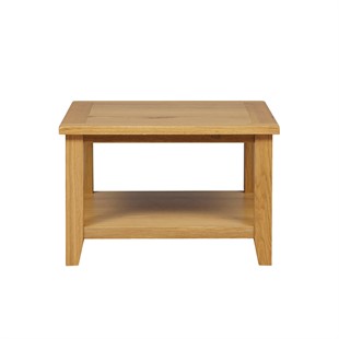 New Oakland Rustic Oak Large Square Coffee Table