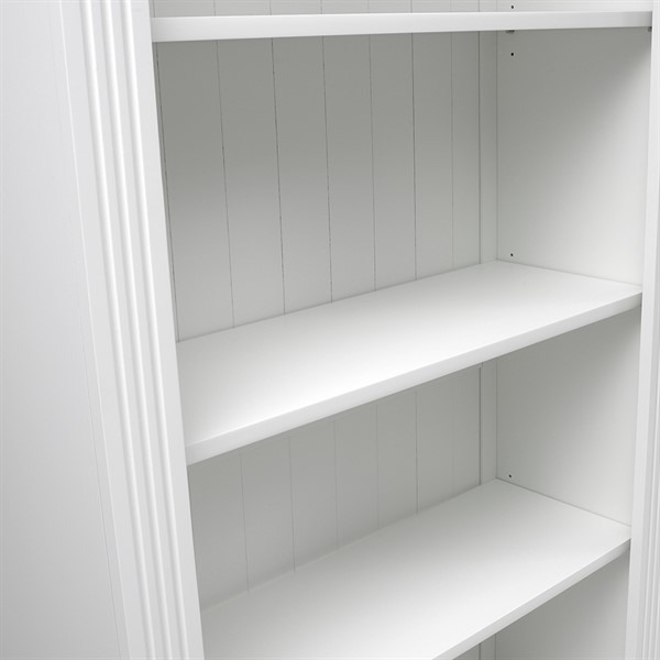 Burford Ivory Large Bookcase - The Cotswold Company