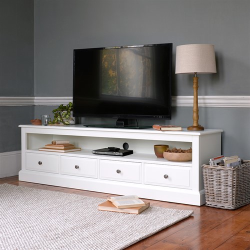 Burford Ivory Extra Large TV Stand up to 75"