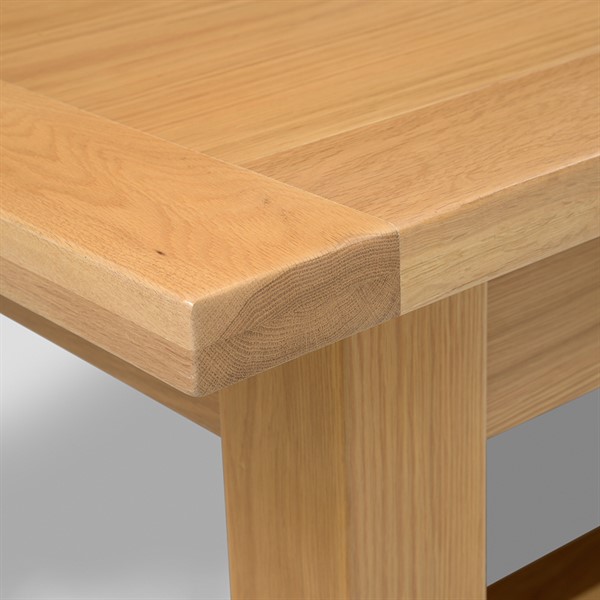 Oakland Rustic Oak 812 Seater Extending Dining Table The Cotswold Company