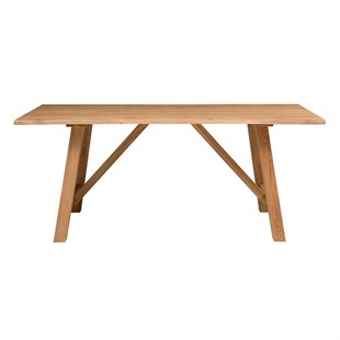 Longborough Oiled Oak 6 Seater Dining Table