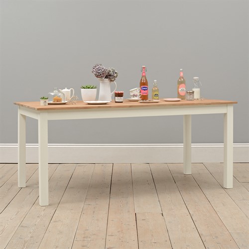 Portobello Painted 180cm Fixed Top Dining Table