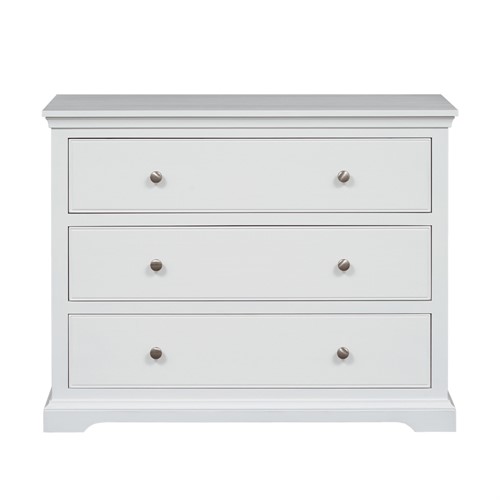 Fairford Soft White 3 Drawer Chest