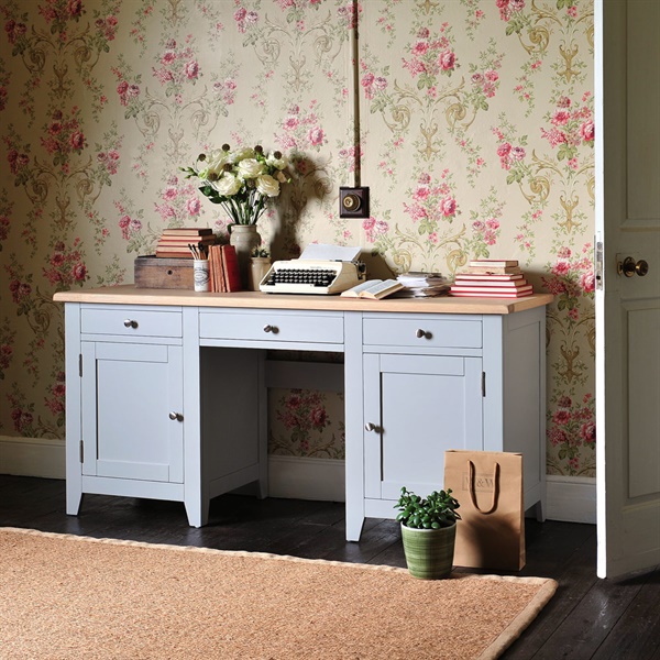 Office Desks Stunning Oak Pine Painted Furniture The Cotswold Office Desks Stunning Oak Pine Painted Furniture The Cotswold Company