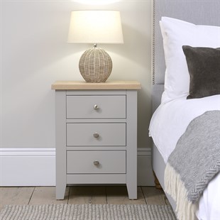Chester Dove Grey Set of 2 Bedside Tables