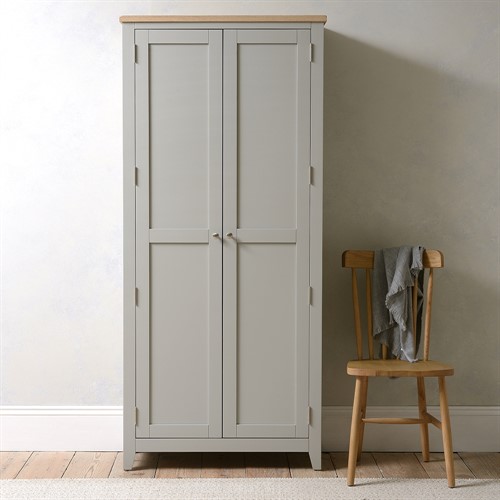 Chester Dove Grey 2 Door Hallway Cupboard