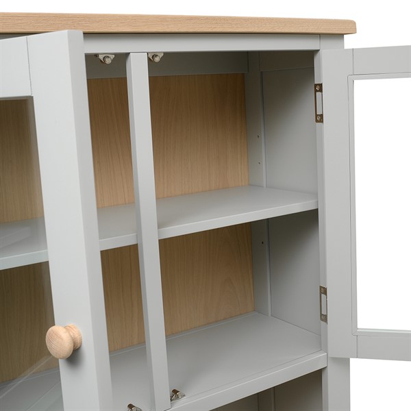 Chester Dove Grey Dresser The Cotswold Company