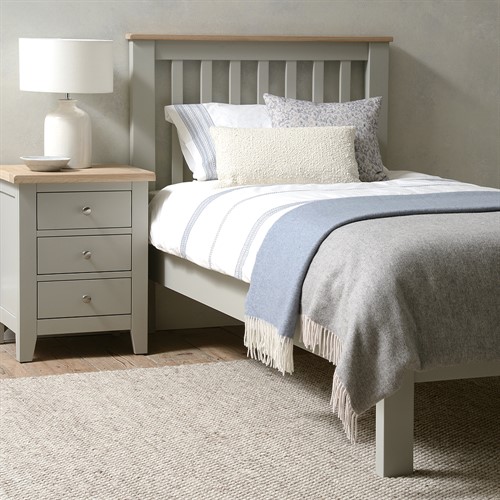 Chester Dove Grey 3ft Single Bed