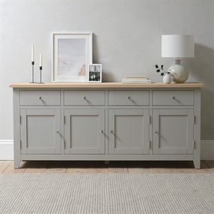 Chester Dove Grey Extra Large Sideboard