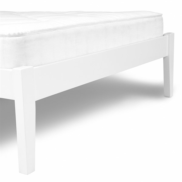 Pensham Pure White 4ft Small Double Bed - The Cotswold Company