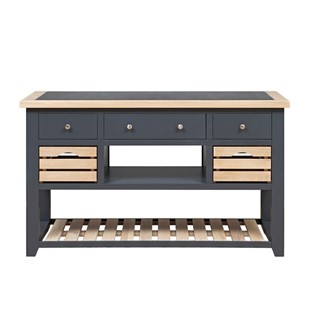 Chester Charcoal NEW Kitchen Island