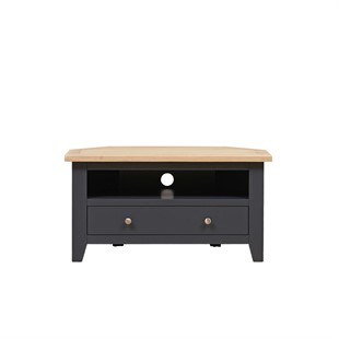 Chester Charcoal Corner TV Unit Up To 40"