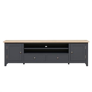 Chester Charcoal Extra Large TV Stand - Up to ''99