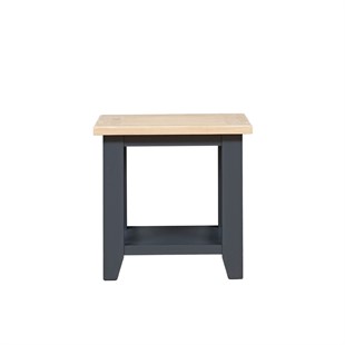 Chester Charcoal Lamp Table