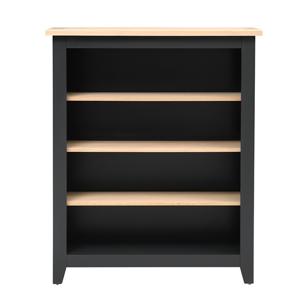 Chester Charcoal Medium Bookcase The Cotswold Company