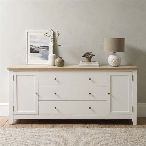 Chester Pure White Buffet Sideboard