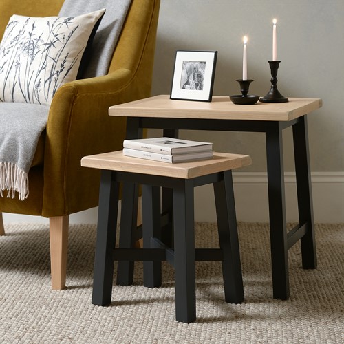 Chester Charcoal Nest of Tables