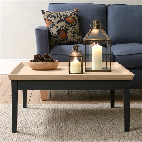Chester Charcoal Square Coffee Table