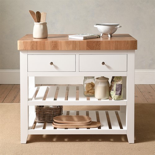 Chester Pure White Butcher Block