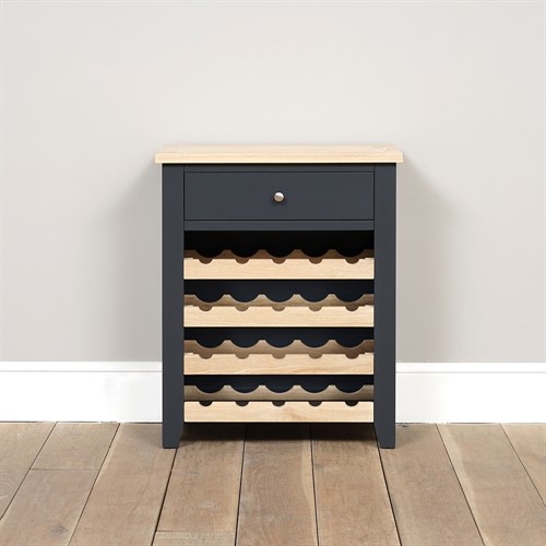 Chester Charcoal Mini Wine Console