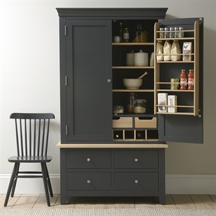 Chester Charcoal Double Larder