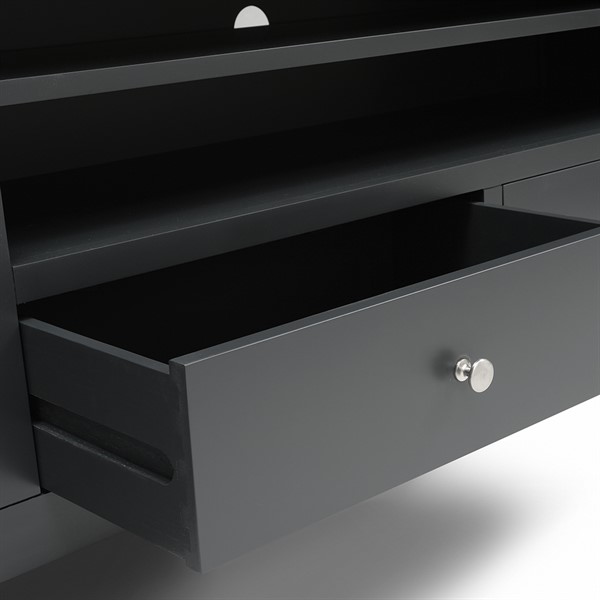 Chester Charcoal Extra Large TV Stand - The Cotswold Company