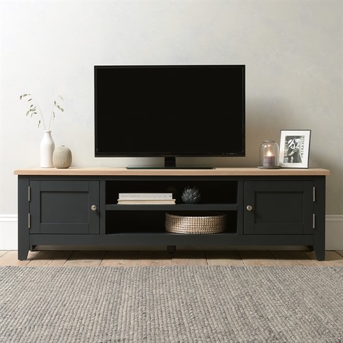 Chester Charcoal Extra Large TV Stand up to 75"