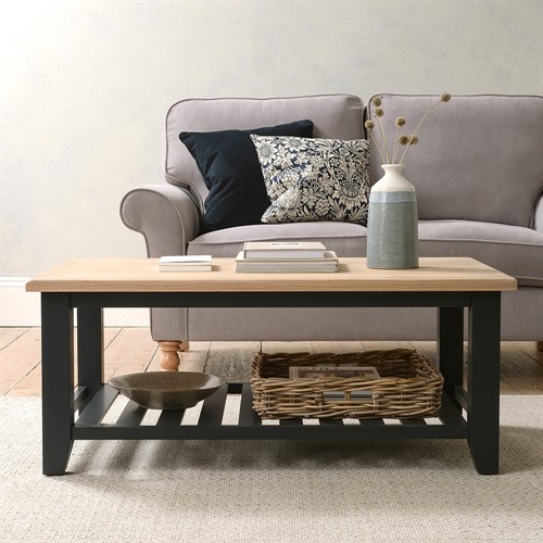 Chester Charcoal  Large Coffee Table