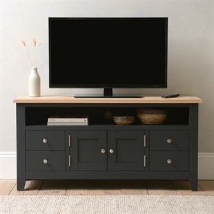 Chester Charcoal Large TV Stand