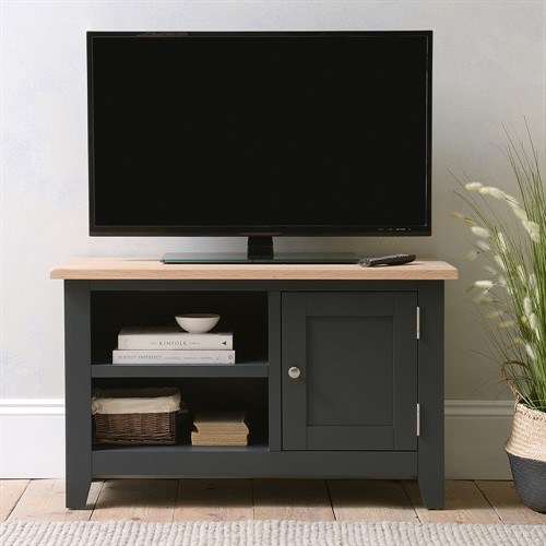 Chester Charcoal Small TV Stand
