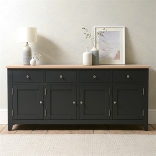 Chester Charcoal  Extra Large Sideboard