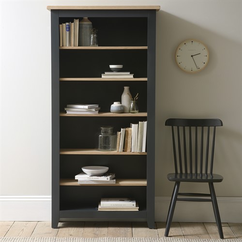 Chester Charcoal Large Bookcase