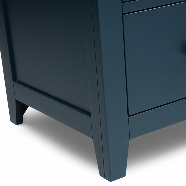 Chester Midnight Blue 10 Drawer Chest - The Cotswold Company