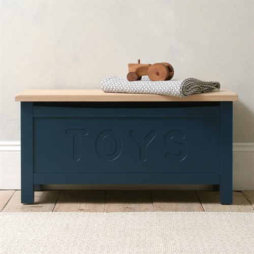 Chester Midnight Blue Toy Box