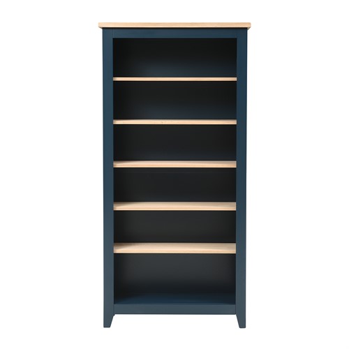 Chester Midnight Blue Large Bookcase