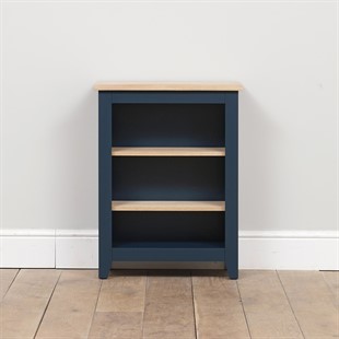 Chester Midnight Blue Small Bookcase