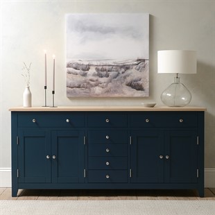 Chester Midnight Blue Grand Sideboard