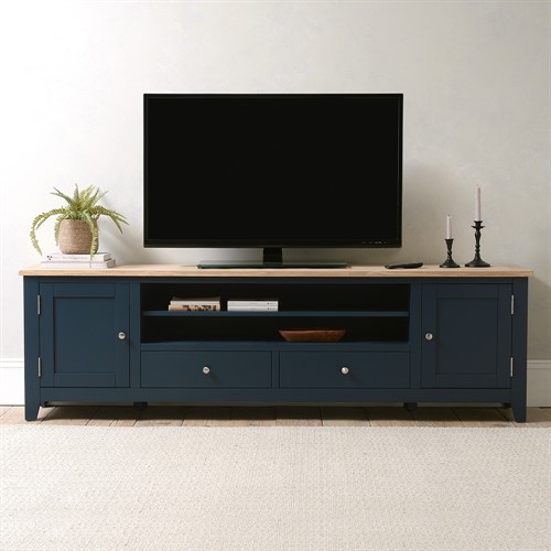 Chester Midnight Blue XXL TV Stand up to 90"