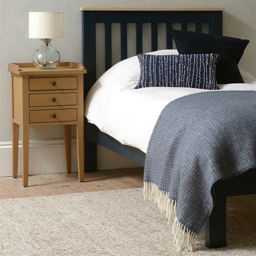 Chester Midnight Blue 3ft Single Bed