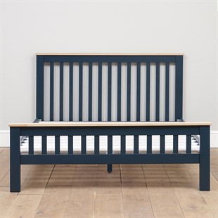Chester Midnight Blue 6ft Super King Bed