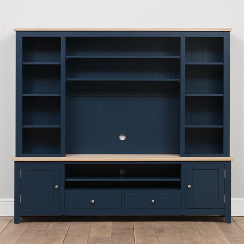 Chester Midnight Blue TV and Media Storage Unit