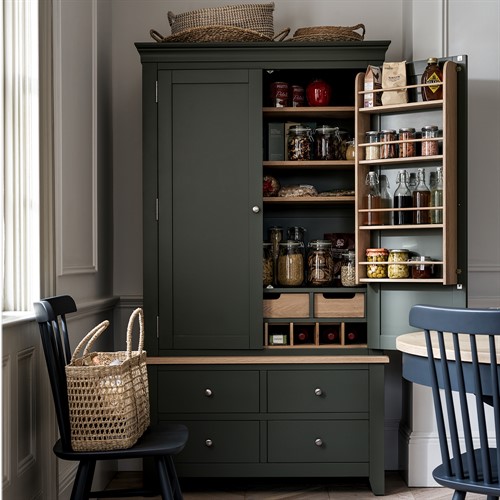 Chester Forest Green Double Larder