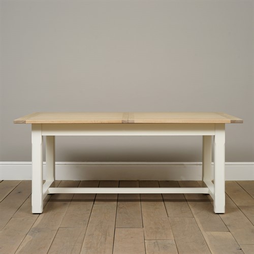 Chester Cream 6-10 Seater Extending Dining Table