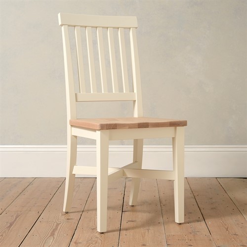 Chester Cream Wooden Seat Dining Chair