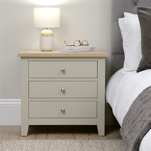 Chester Stone Set of 2 Jumbo Bedside Tables