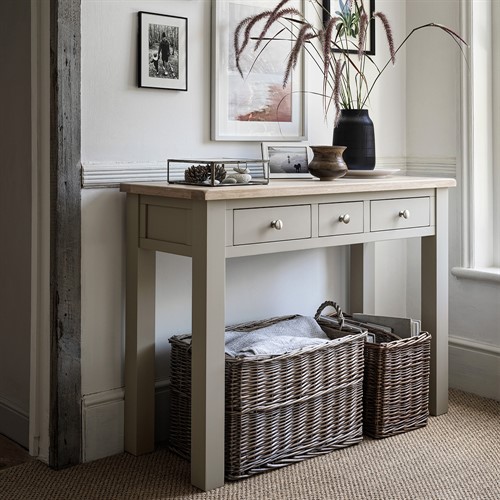 Chester Stone Console Dressing Table