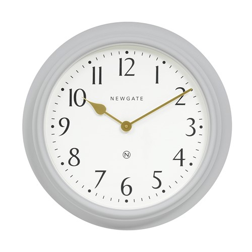 Westhampton Newgate Large Classic Grey Wall Clock 50cm