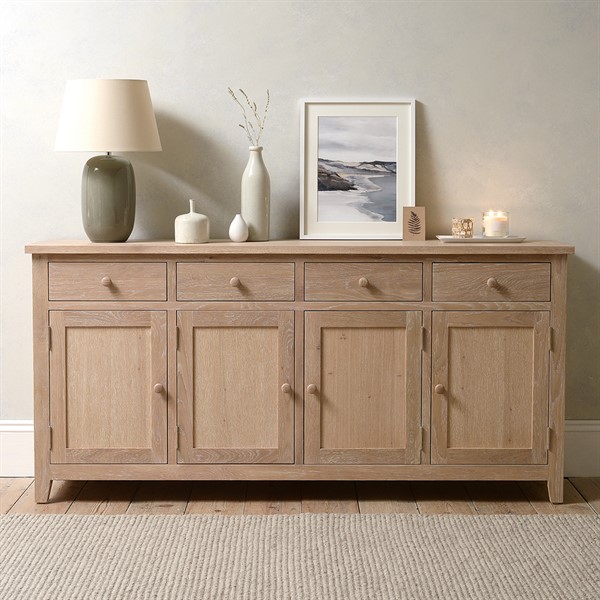 large wooden sideboard