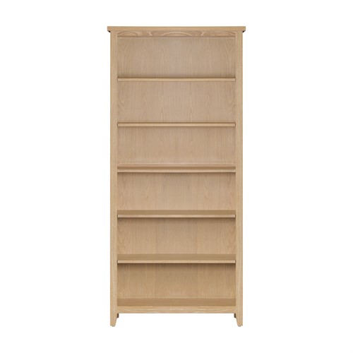 Inglesham Whitewash Oak Large Bookcase