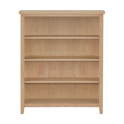 Inglesham Whitewash Oak Medium Bookcase